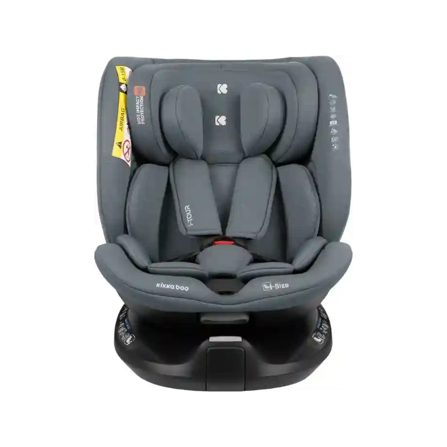 Autosedište 40-150 cm I-TOUR I-SIZE ISOFIX dark grey