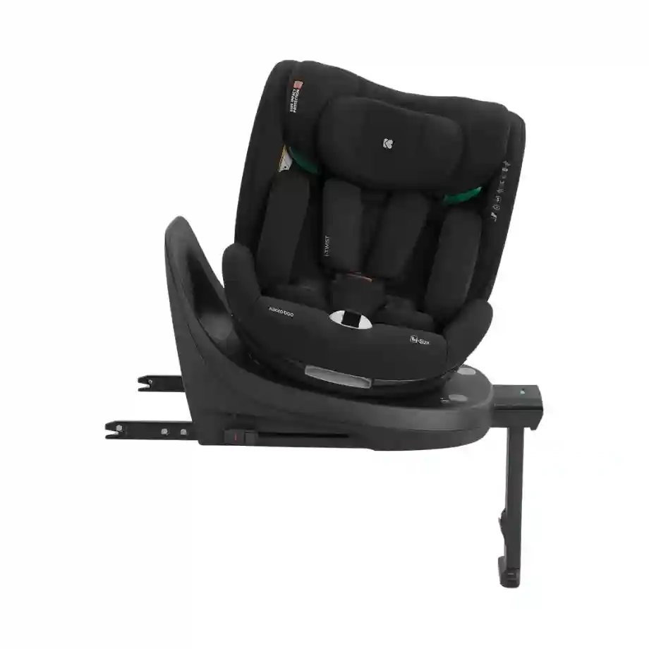 Autosedište 40-150 cm I-TWIST I-SIZE ISOFIX sa potpornom nogom black