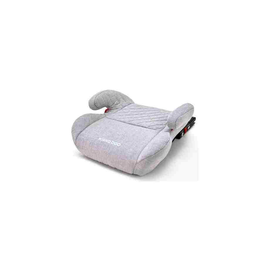 kikkaboo autosediste 2 3 15 36 kg groovy isofix light grey kkb90025 1292820