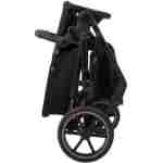 KIKKA BOO  Kolica THEA black premium set 3in1 sa tvrdom korpom i autosedištem I-TRAIL I-SIZE black - Slika 2
