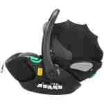 KIKKA BOO  Kolica THEA black premium set 3in1 sa tvrdom korpom i autosedištem I-TRAIL I-SIZE black - Slika 4