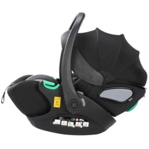 KIKKA BOO  Kolica THEA black premium set 3in1 sa tvrdom korpom i autosedištem I-TRAIL I-SIZE black - Slika 4