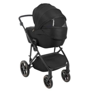 KIKKA BOO  Kolica THEA black premium set 3in1 sa tvrdom korpom i autosedištem I-TRAIL I-SIZE black - Slika 5