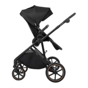 KIKKA BOO  Kolica THEA black premium set 3in1 sa tvrdom korpom i autosedištem I-TRAIL I-SIZE black - Slika 8