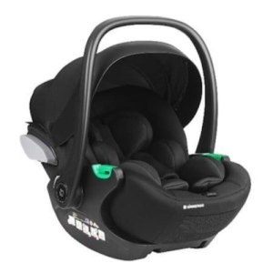 KIKKA BOO Kolica TIFFANY black premium set 3in1 sa tvrdom korpom i autosedištem I-TRAIL I-SIZE black - Slika 3