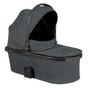 KIKKA BOO  Kolica TIFFANY dark grey premium set 3in1 sa tvrdom korpom i autosedištem I-TRAIL I-SIZE black - Slika 4