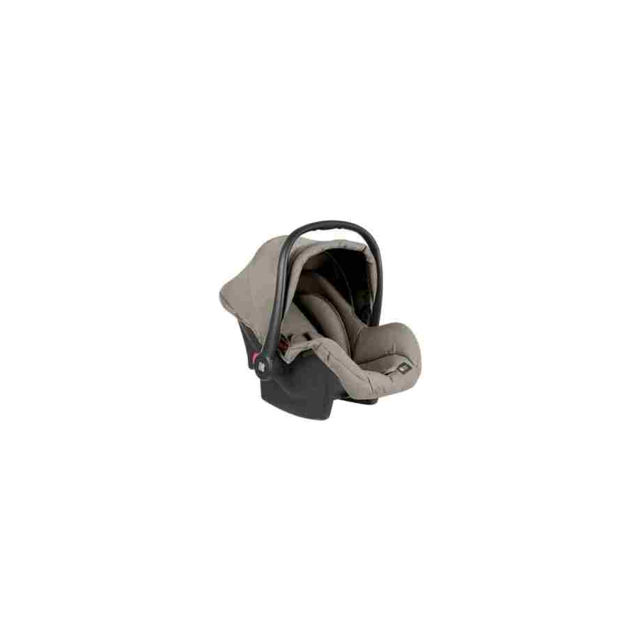 Kolica TIFFANY beige premium set 3in1 sa tvrdom korpom i autosedištem I-TRAIL I-SIZE black