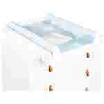 KIKKA BOO Meka podloga za povijanje 80х50cm Little Fox KKB61053-180 - Slika 3