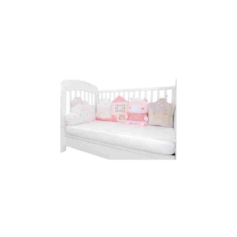 kikkaboo ogradica od plisanih jastuka set 5 pcs hippo dreams kkb10275 1745423