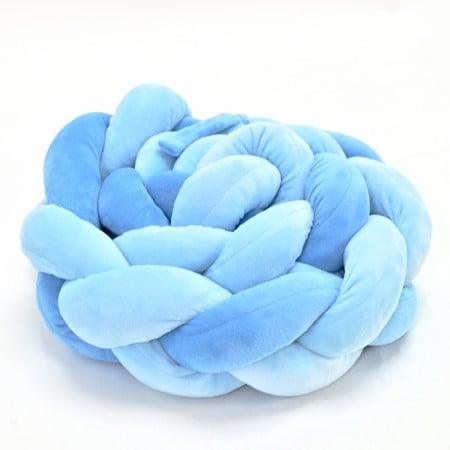 kikkaboo pletenica za krevetac trostruka 180 cm blue kkb50139 1562421