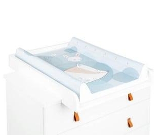 KIKKA BOO Tvrda podloga za povijanje 80х50cm Little Fox KKB61039-180 - Slika 2