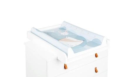 kikkaboo tvrda podloga za povijanje 80x50cm little fox kkb61039 1512793