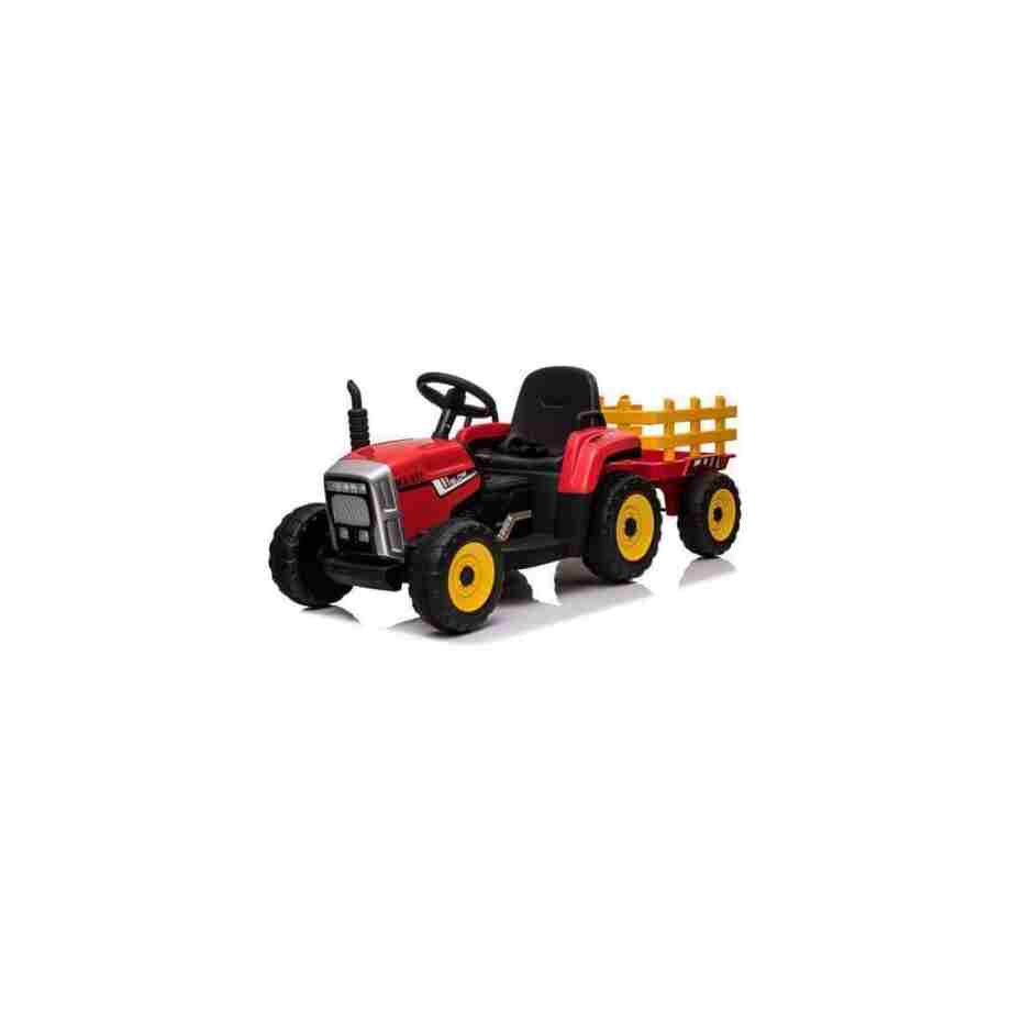 traktor na baterije , na akumulator , sa prikolicom