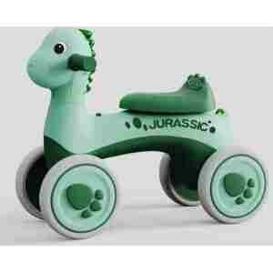 dino guralica 2+ zelena boja brenda Teddy Kids detalj