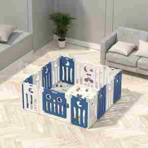 Sklopiva ogradica Sovica – Plava/Teget + bela