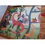Premijum D&B sklopiva podloga sa dva lica Žirafa + Dino 177x196x1 cm Premijum D&B sklopiva podloga sa dva lica Žirafa + Dino 177x196x1 cm - Slika 2