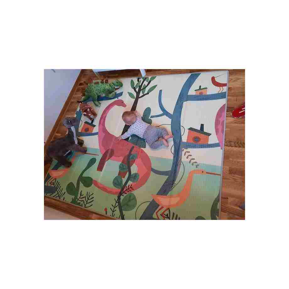 Premijum D&B sklopiva podloga sa dva lica Žirafa + Dino 177x196x1 cm 139424380 747277982858777 2027508909899782075 n