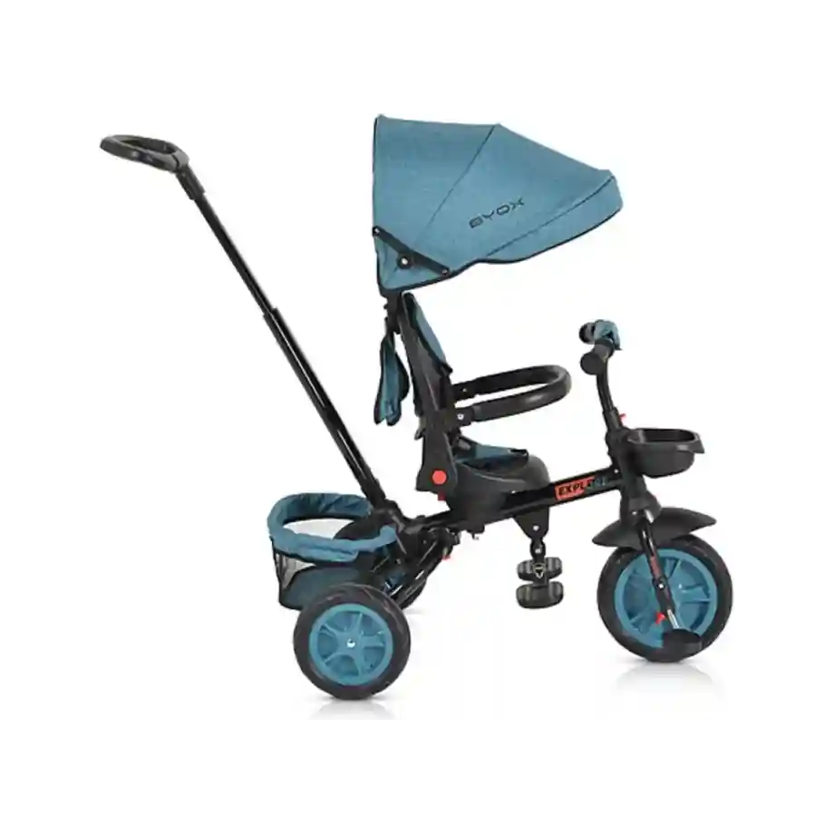 BYOX Tricikl Explore – Turquoise (Tirkiz) NO1