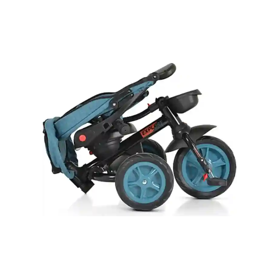 BYOX Tricikl Explore – Turquoise (Tirkiz) NO1