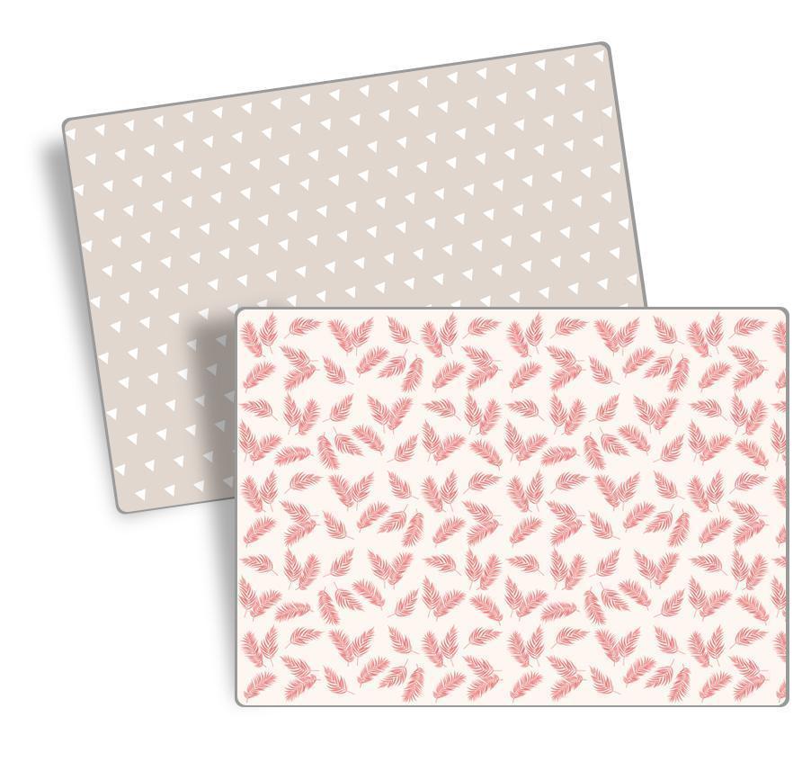 Dream Lux podloga sa dva lica Pink perje