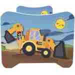 Dečiji Krevet za decake 160X80Cm Happy Kitty Excavator