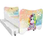 Dečiji Krevet 160X80Cm Happy Kitty + Fioka Unicorn Sky Dečiji Krevet 160X80Cm Happy Kitty + Fioka Unicorn Sky