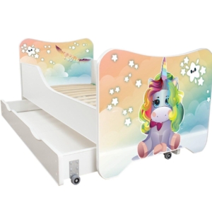 Dečiji Krevet 160X80Cm Happy Kitty + Fioka Unicorn Sky Dečiji Krevet 160X80Cm Happy Kitty + Fioka Unicorn Sky