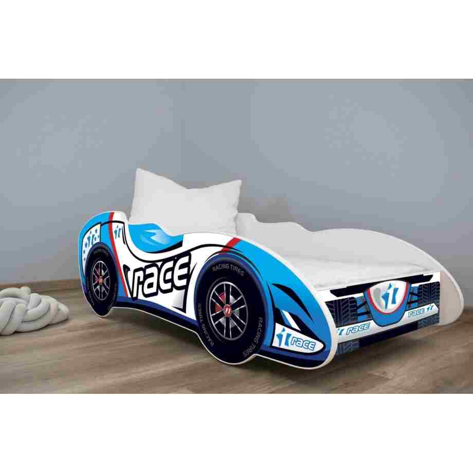 Dečiji Krevet za Dečake 140X70Cm (Formula 1) Race Car
