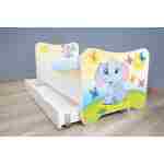 Dečiji Krevet 160X80Cm Happy Kitty + Fioka Little Elephant Dečiji Krevet 160X80Cm SA FIOKOM
