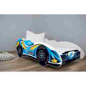 Krevet za dečiju sobu sa dusekom za dečake 160X80Cm (Formula 1) Sweet Car Krevet za dečiju sobu sa dusekom za dečake 160X80Cm