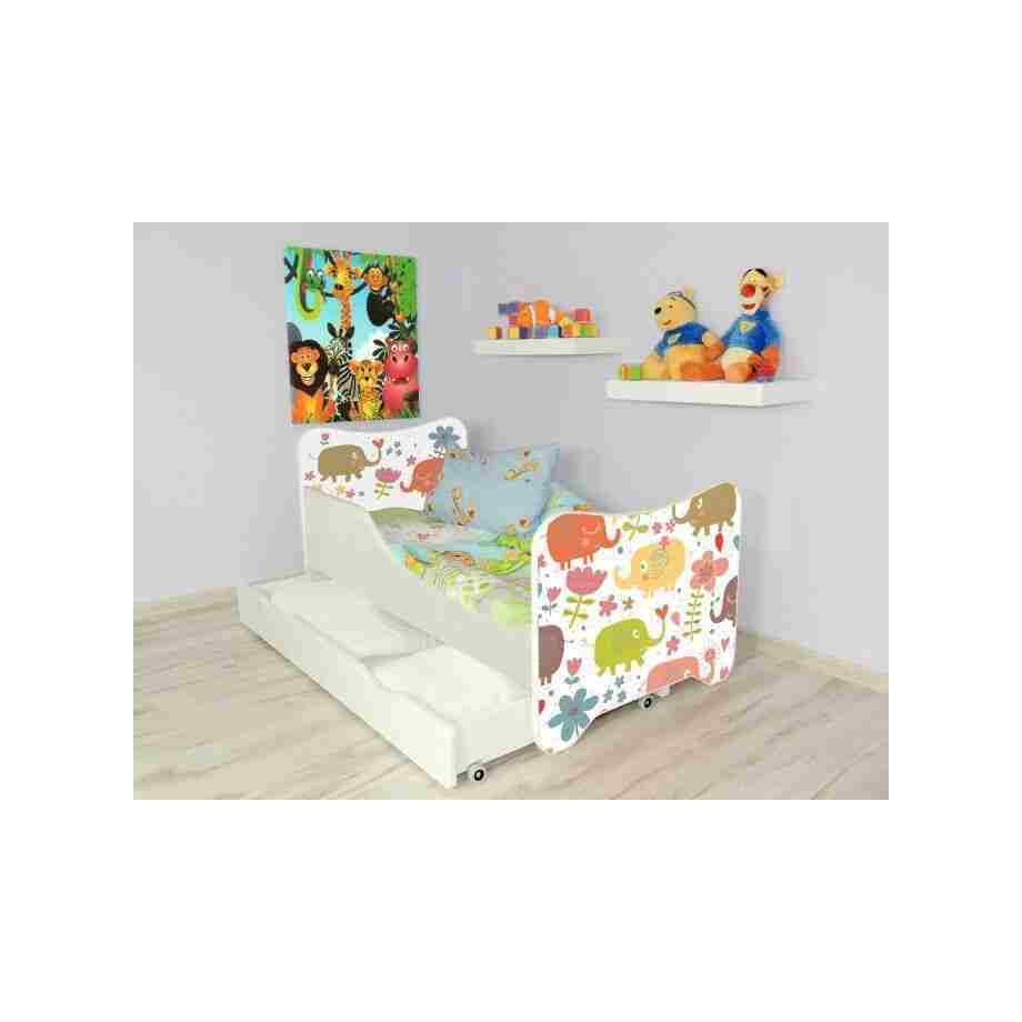 Krevet za decu sa dušekom i fiokom 140X70Cm