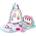 KikkaBoo Podloga za igru Piano Rainbow pink