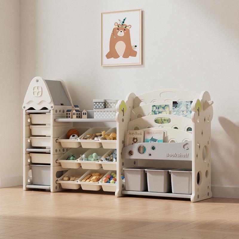 Sistem za odlaganje igračaka i knjiga