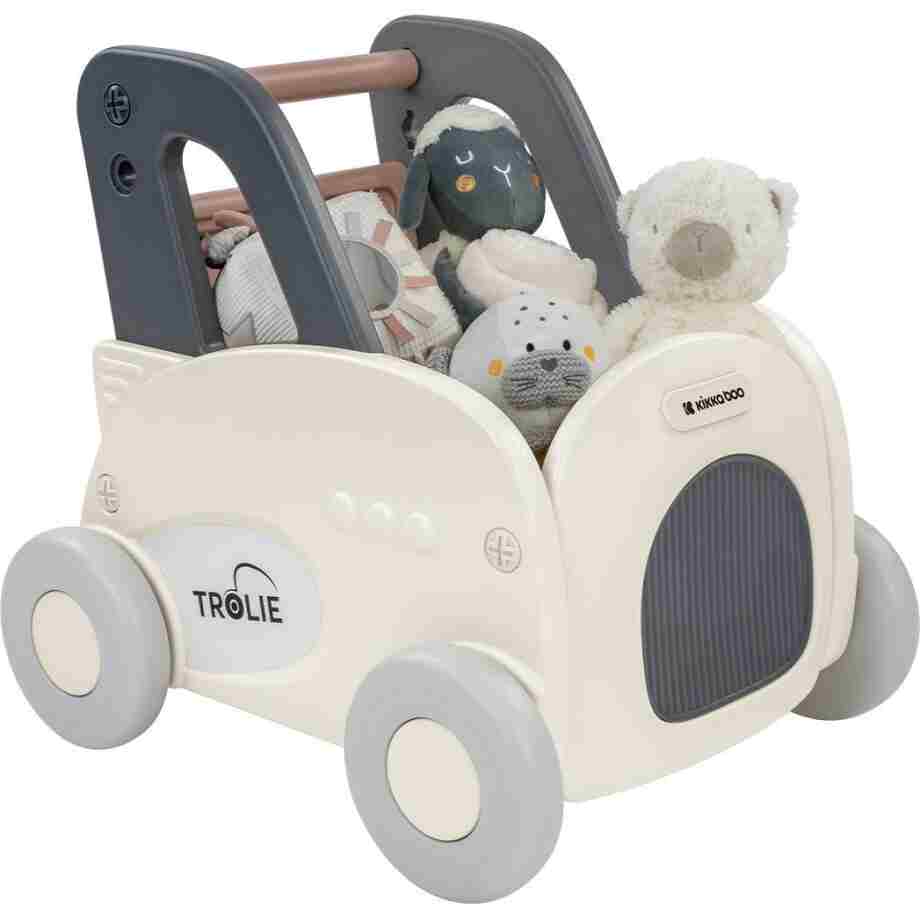 KikkaBoo Guralica Trolie 4in1 white Hodalica TROLIE 4in1 white1