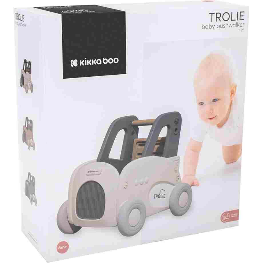 KikkaBoo Guralica Trolie 4in1 white Hodalica TROLIE 4in1 white6