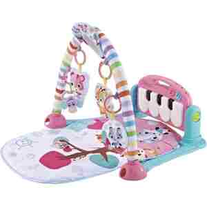 KikkaBoo Podloga za igru Piano Forest pink