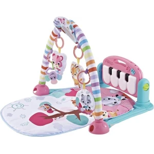 KikkaBoo Podloga za igru Piano Forest pink