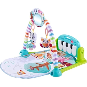 KikkaBoo Podloga za igru Piano Forest blue
