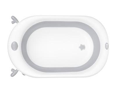 KikkaBoo Sklopiva kadica Foldy grey KikkaBoo Sklopiva kadica Foldy grey