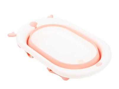 KikkaBoo Sklopiva kadica Foldy pink