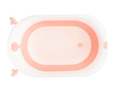KikkaBoo Sklopiva kadica Foldy pink