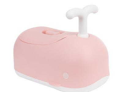 KikkaBoo Noša Whale pink