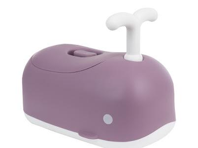 KikkaBoo Noša Whale lilac KikkaBoo Noša Whale lilac