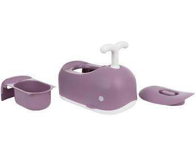 KikkaBoo Noša Whale lilac KikkaBoo Noša Whale lilac