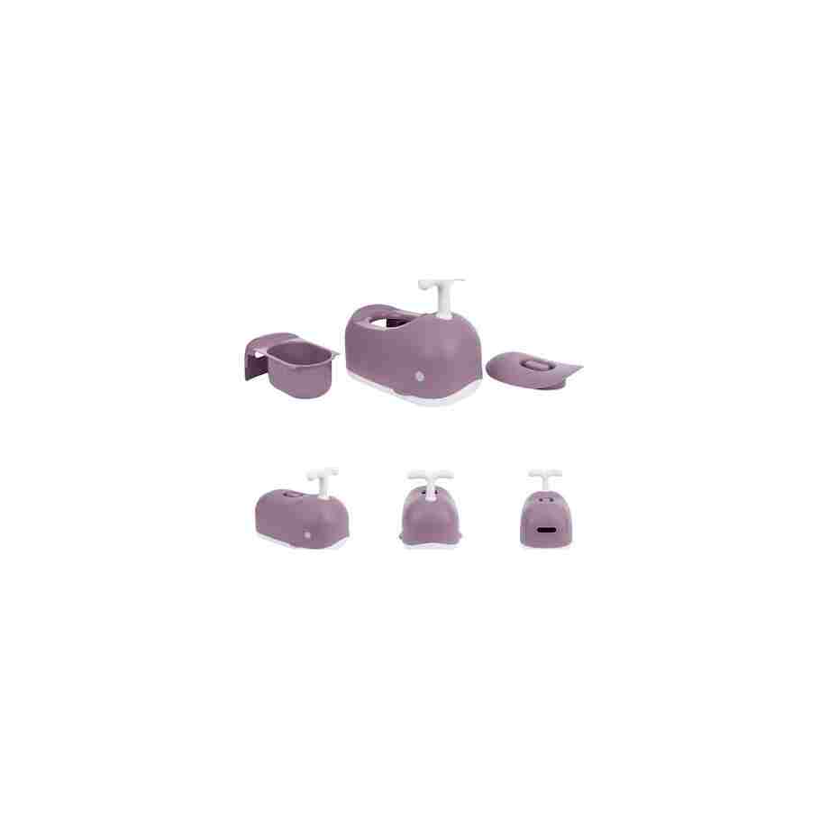 KikkaBoo Noša Whale lilac KikkaBoo Noša Whale lilac