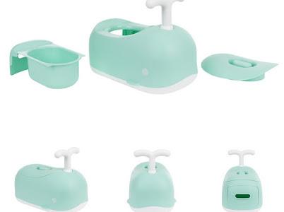 KikkaBoo Noša Whale green KikkaBoo Noša Whale green