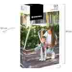 KikkaBoo Kaiš za prohodavanje Gia Mesh grey - Slika 3