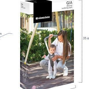 KikkaBoo Kaiš za prohodavanje Gia Mesh mint - Slika 3