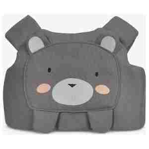 KikkaBoo Kaiš za prohodavanje Bear Mesh grey