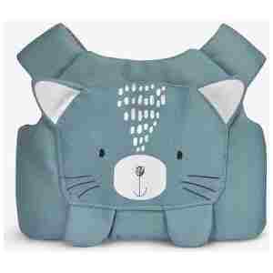 KikkaBoo Kaiš za prohodavanje Cat Mesh mint